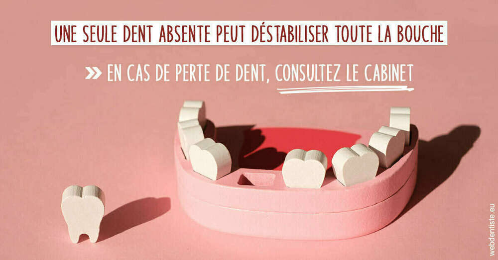 Dent absente