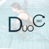 séance duo 360° aquagym vélo en action