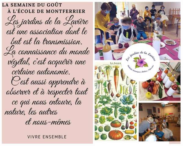 Animation dans le cadre de la semaine du goût