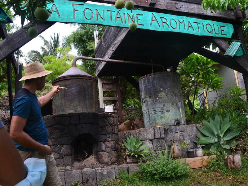 Distillerie sur les hauteurs de l'Ile de La Réunion