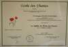 Diplômée de l'école des plantes
