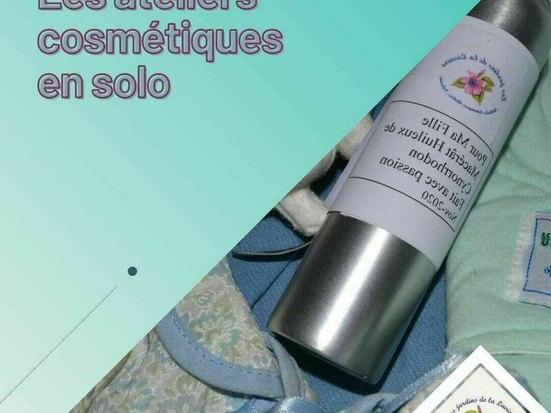 Des ateliers cosmétiques, galénique pour apprendre à fabriquer des baumes, des macérât