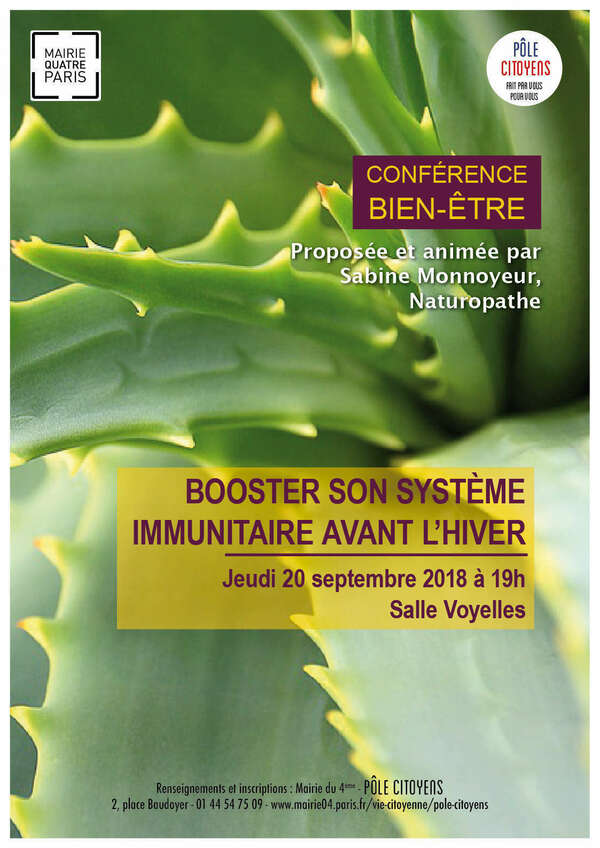 BOOSTER SON SYSTEME IMMUNITAIRE AVANT L' HIVER 