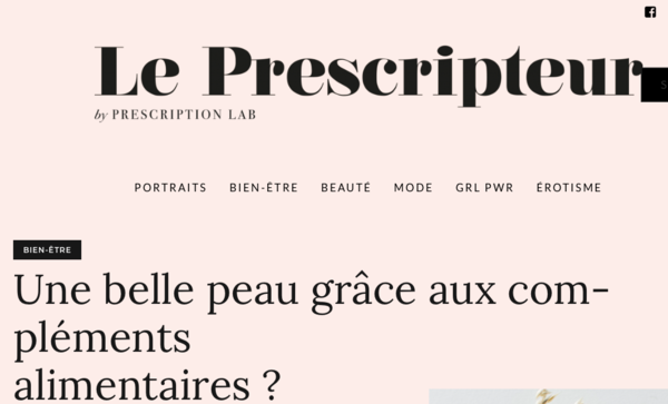 Une belle peau grâce aux compléments alimentaires ?