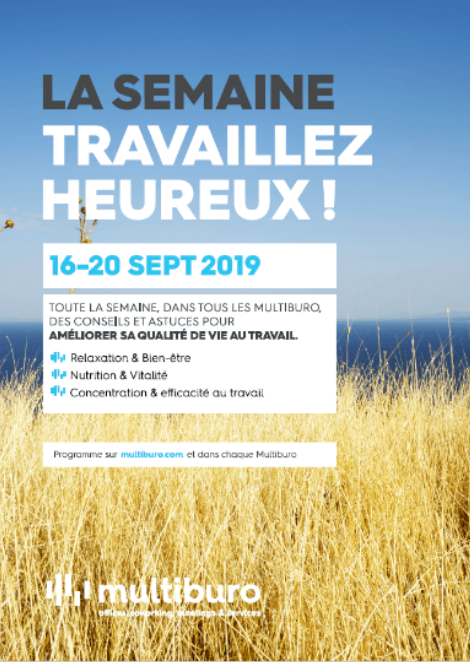 Semaine QVT chez Multiburo 