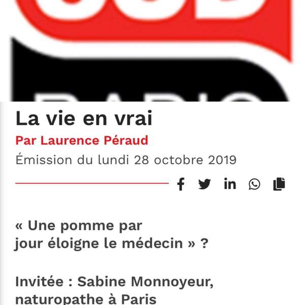 SUD RADIO :Redif de l'emission du 28 Oct 