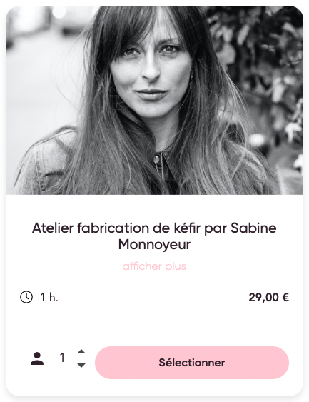 ATELIER " Fabrication de KEFIR " Jeudi 27 Février 19h