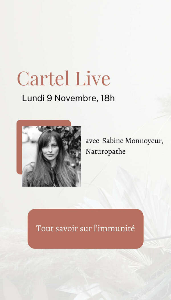 LIVE INSTAGRAM avec ROSE CARTEL Lundi 9 Nov 18H