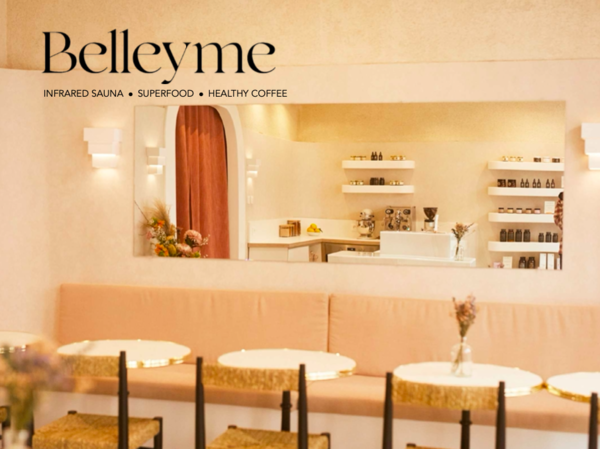Découvrez BELLEYME. sauna infrarouge, superfood & healthy coffee