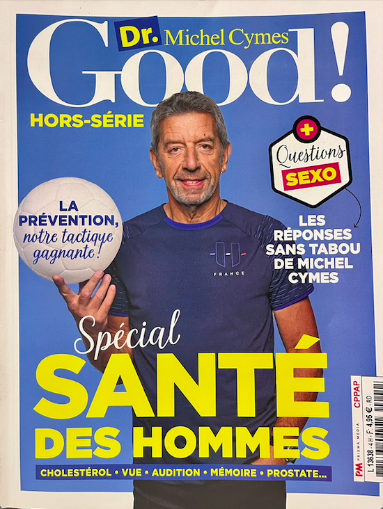 Couverture du magazine hors-série Dr. Good de Michel Cymes 