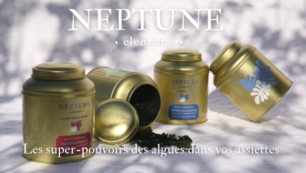 Photo boites d'algues à saupoudrer Neptune