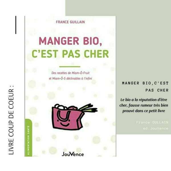 couverture du livre Manger Bio, c'est pas cher de France Guillin 