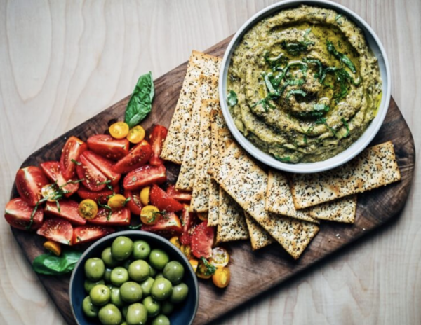 photo de caviar de courgette et feta 