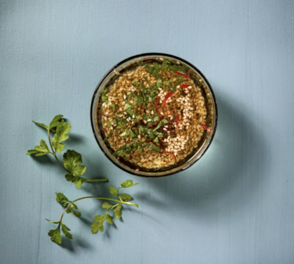 photo d'une vinaigrette sésame et citron vert