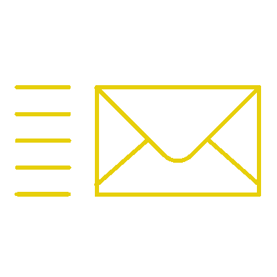 Wired outline 177 envelope send hover flying