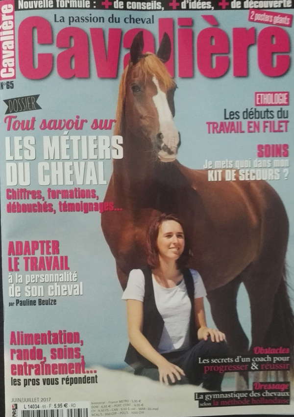 "Les métiers du cheval" - Cavalière