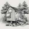 Croquis Tiny House Ariana