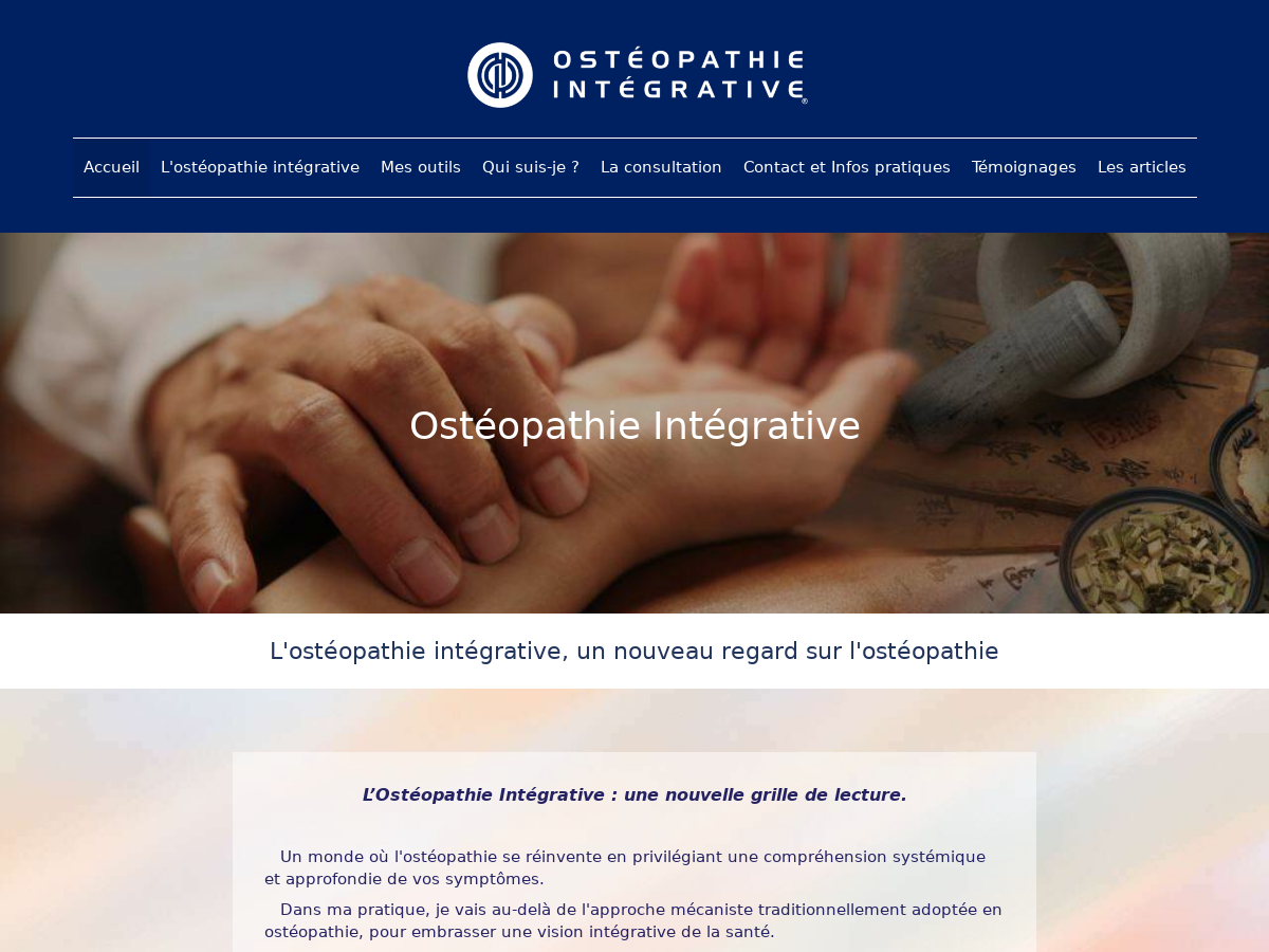 Exemple de site internet de Santé et Bien-être à Sainte-Maxime