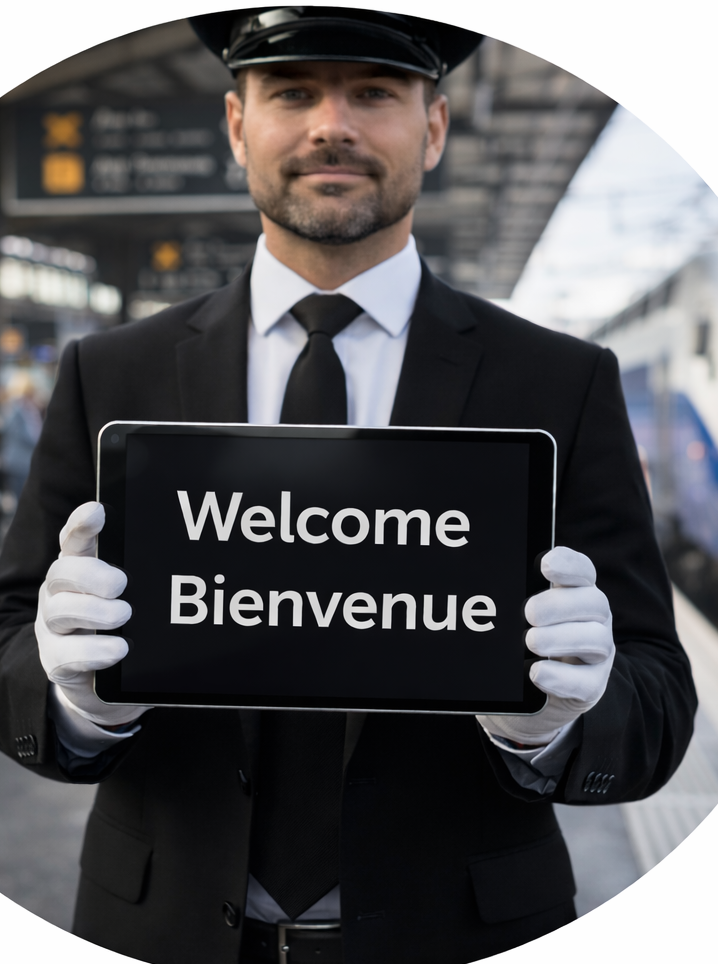 Transfert gare Saint-Charles Marseille chauffeur privé