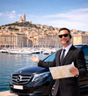 professional drivers in Marseille in luxury cars