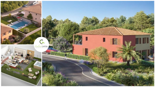 Résidence COULEUR PROVENCE à COGOLIN (83) Appartement T2 258 000 € Loyer mensuel 715 €