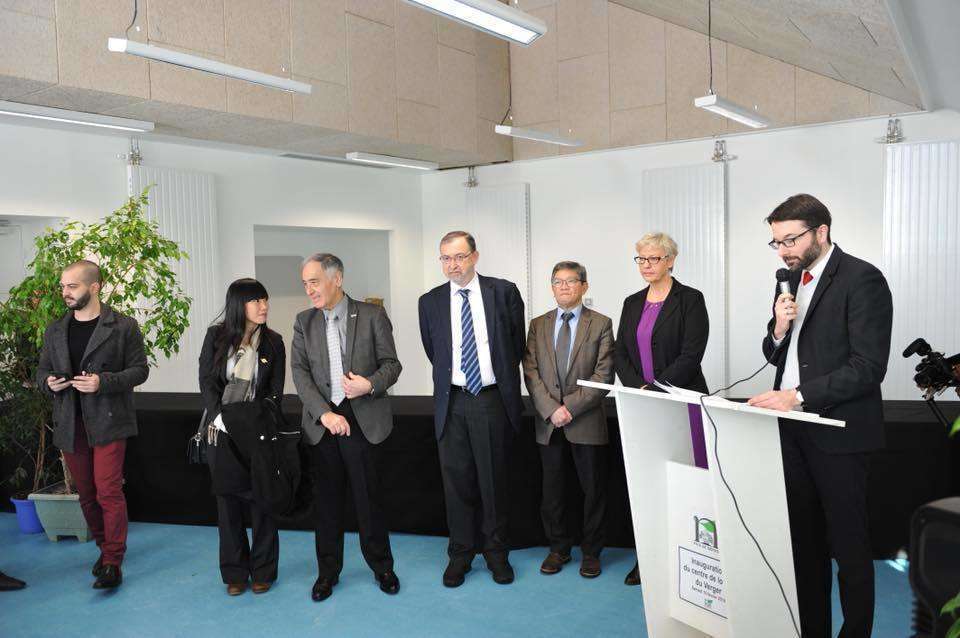 Inauguration du centre de loisirs du Verger à Noisiel