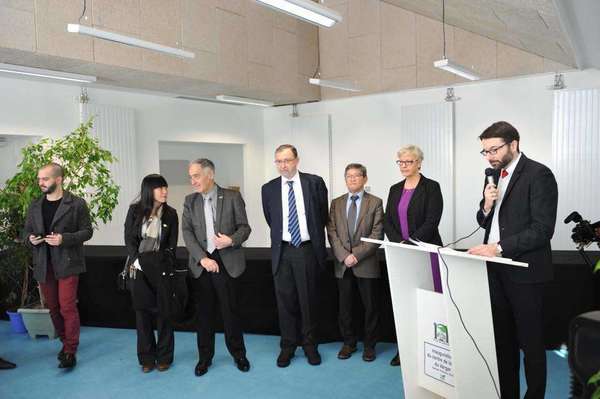Inauguration du centre de loisirs du Verger à Noisiel