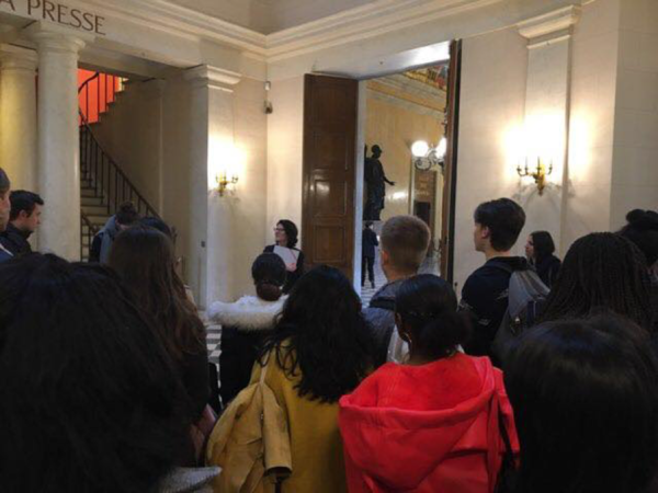 Les Terminales ES du Lycée Emily Brontë en visite à l’Assemblée !