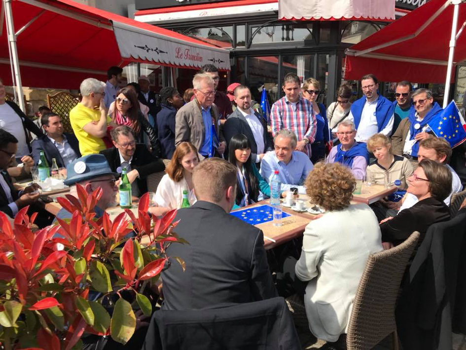 Grande Marche pour l’Europe à Melun