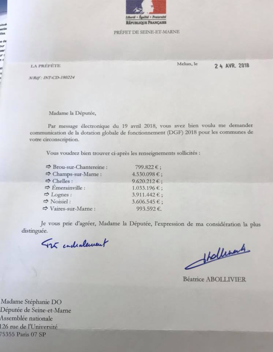 Augmentation des impôts de Vaires-sur-Marne : suite du dossier