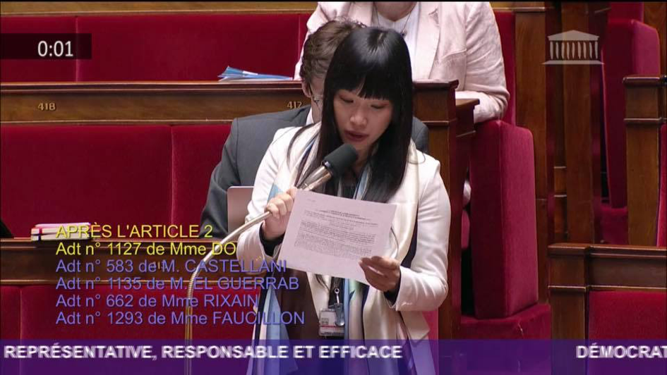 Projet de loi constitutionnelle : mon amendement pour inscrire les droits numériques dans le Constitution félicité par Richard Ferrand et repris par le groupe !
