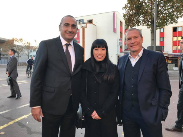 Accueil de Monsieur Laurent NUNEZ, nouveau Secrétaire d’Etat auprès du Ministre de l’Intérieur au commissariat de police de Noisiel !