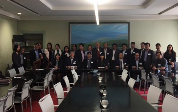 Accueil de la Délégation vietnamienne du Ministère de l’Intérieur du Vietnam lors de leur visite en France