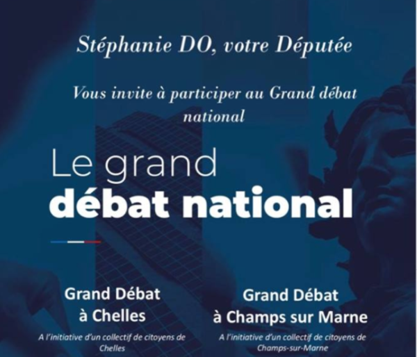 Le Grand Débat National continue dans ma circonscription !