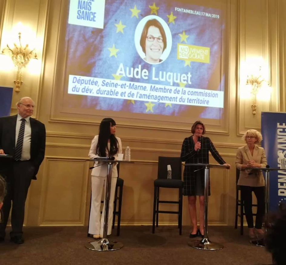 Discours au meeting de la liste « Renaissance » à Fontainebleau dans le cadre des élections Européennes 2019