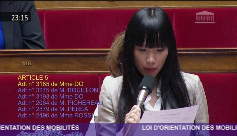 Mon amendement N° 3175 sur le projet de loi d’orientation des mobilités a été adopté en séance