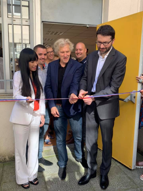 Inauguration de l'espace dynamique d'insertion (EDI) de Noisiel