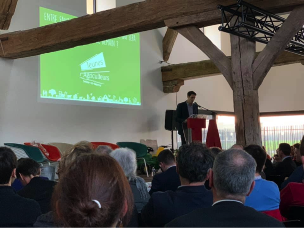 Ma participation à l’Assemblée générale des jeunes agriculteurs du 77