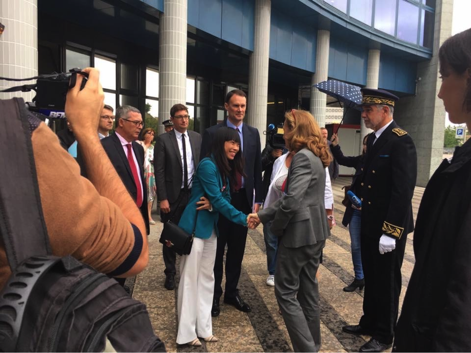Visite du Tribunal de grande instance de Meaux