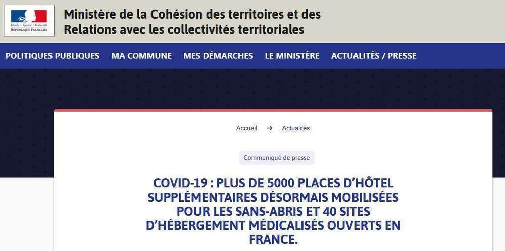 Julien Denormandie mobilise des milliers de places d’hôtels supplémentaires pour loger les sans-abris