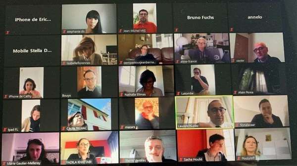 Réunion en visioconférence sur la sécurité avec M. Laurent Nunez, Secrétaire d’Etat auprès du Ministre de l’Intérieur