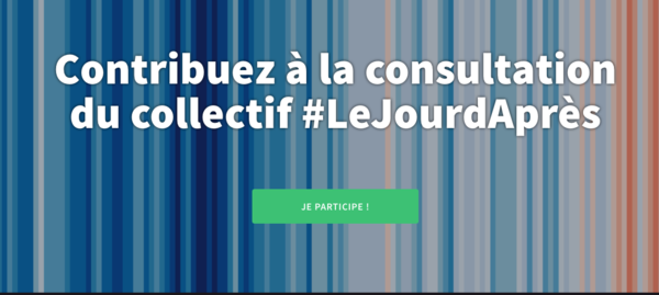 Préparons ensemble le jour d’après : participez sur la plateforme