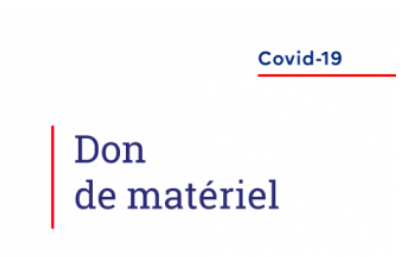 Appel aux dons de matériels de protection par les entreprises de notre circonscription