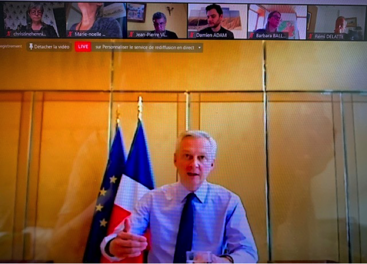 Ma question à M. Bruno Le Maire, ministre de l’économie et des finances en commission des affaires économiques