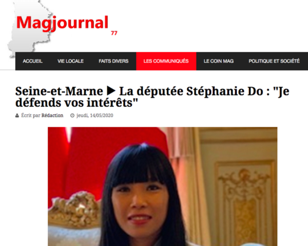 Ma désignation en tant que membre de la Commission spéciale chargée d’examiner le projet de loi portant diverses dispositions urgentes pour faire face aux conséquences du covid-19