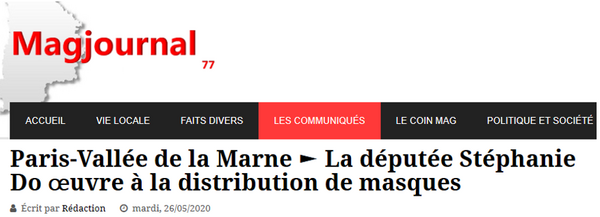 Bilan de mes actions pendant le confinement 