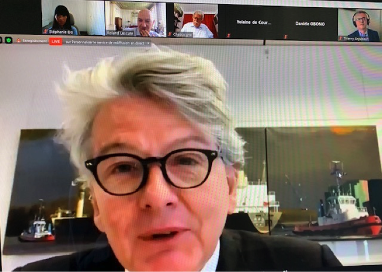 Ma question à M. Thierry Breton, commissaire européen chargé du marché intérieur en Commission des affaires économiques