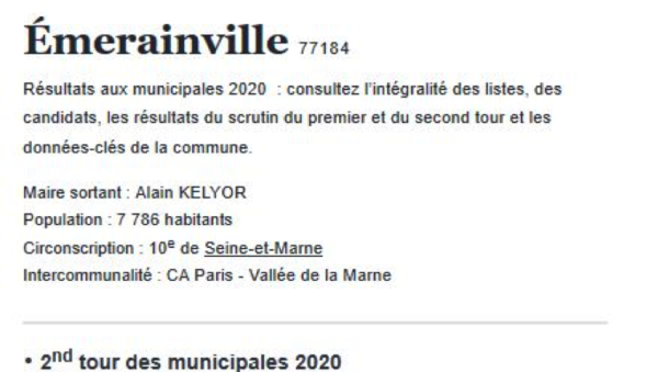 Forte abstention aux élections municipales dans la 10ème circonscription de Seine-et-Marne