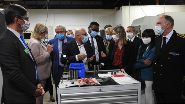 J’ai participé à la visite de La Société Fabrication Outillage de la Brie à Lagny-sur-Marne avec Madame Agnès Pannier-Runacher, ministre déléguée à l’Industrie