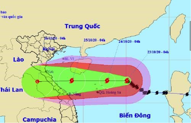 Tempête Saudel : Solidarité envers le peuple vietnamien